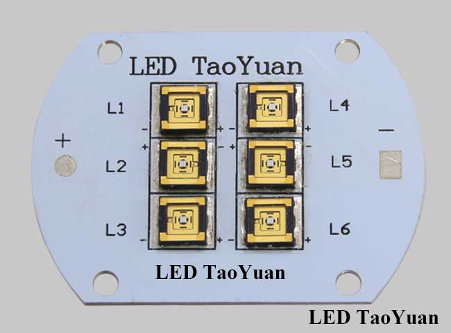 UVA LED大功率固化光源 365nm 20W - 点击图像关闭